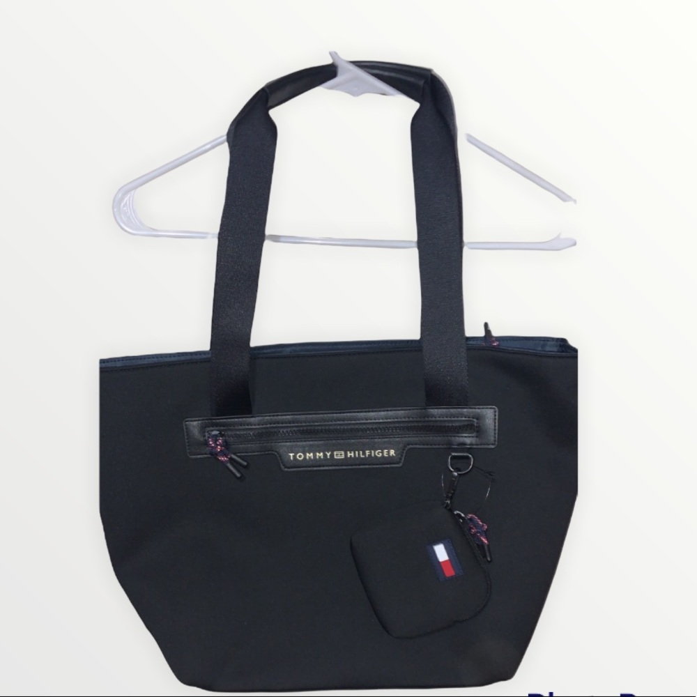 Tommy Hilfiger tote bag brand new with tags+ coin bag on front